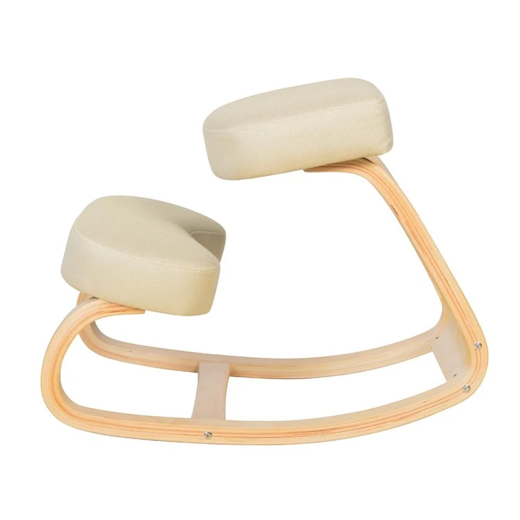 Creamy White Kneeling Office Chair